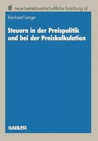 bokomslag Steuern in der Preispolitik und bei der Preiskalkulation