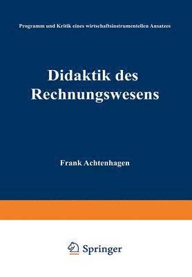 bokomslag Didaktik des Rechnungswesens