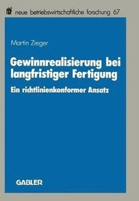 bokomslag Gewinnrealisierung bei langfristiger Fertigung