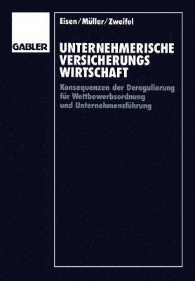 Unternehmerische Versicherungswirtschaft 1