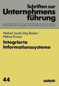 bokomslag Integrierte Informationssysteme