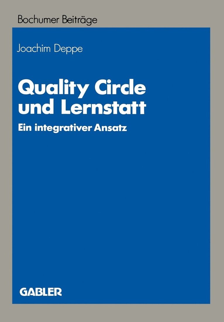 Quality Circle und Lernstatt 1