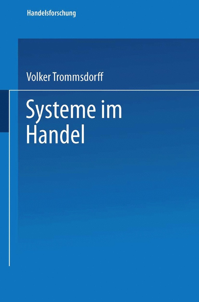 Systeme im Handel 1