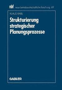 bokomslag Strukturierung strategischer Planungsprozesse