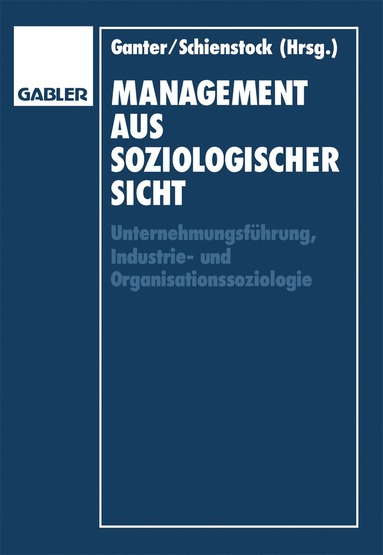 bokomslag Management aus soziologischer Sicht