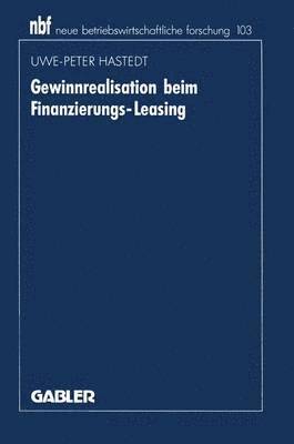 bokomslag Gewinnrealisation beim Finanzierungs-Leasing