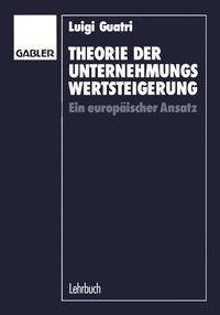 bokomslag Theorie der Unternehmungswertsteigerung