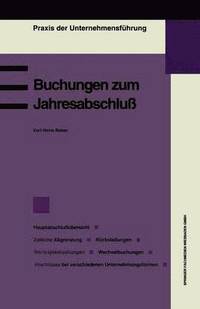 bokomslag Buchungen zum Jahresabschluß