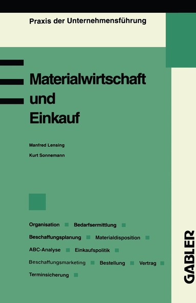 Manfred Lensing - Materialwirtschaft und Einkauf, Häftad