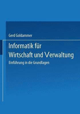 Informatik fr Wirtschaft und Verwaltung 1