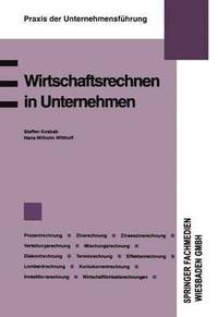 bokomslag Wirtschaftsrechnen in Unternehmen