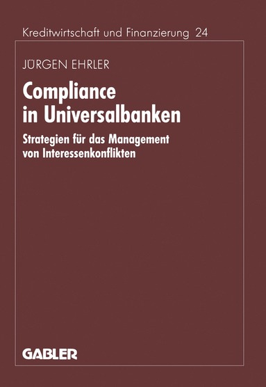 bokomslag Compliance in Universalbanken