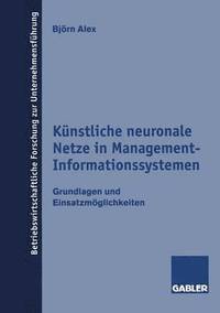 bokomslag Knstliche neuronale Netze in Management-Informationssystemen