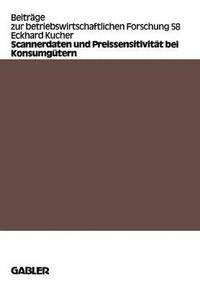 bokomslag Scannerdaten und Preissensitivitt bei Konsumgtern