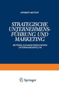 bokomslag Strategische Unternehmensfhrung und Marketing