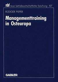 bokomslag Managementtraining in Osteuropa