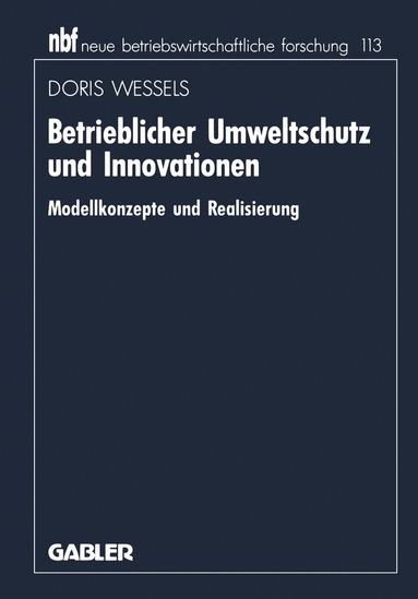 bokomslag Betrieblicher Umweltschutz und Innovationen