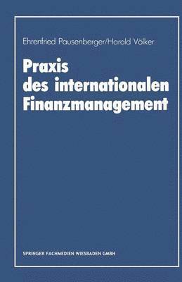 Praxis des internationalen Finanzmanagement 1