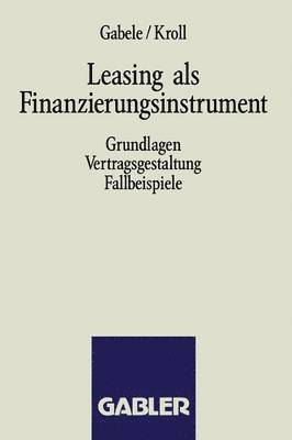 Leasing als Finanzierungsinstrument
