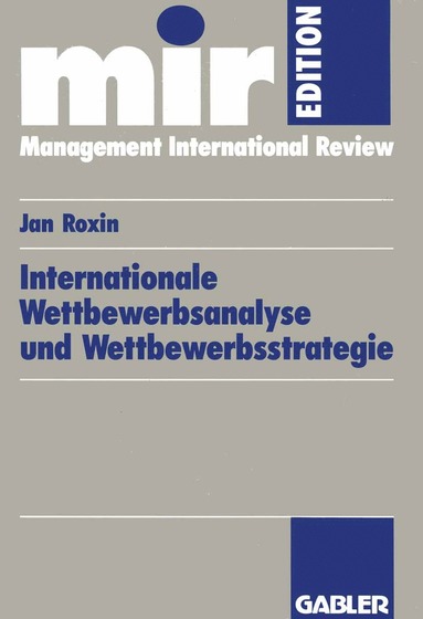 bokomslag Internationale Wettbewerbsanalyse und Wettbewerbsstrategie