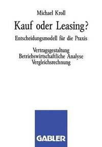 bokomslag Kauf oder Leasing?