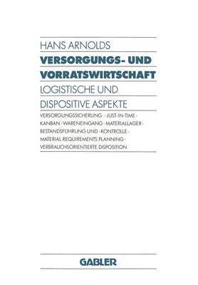 bokomslag Versorgungs- und Vorratswirtschaft