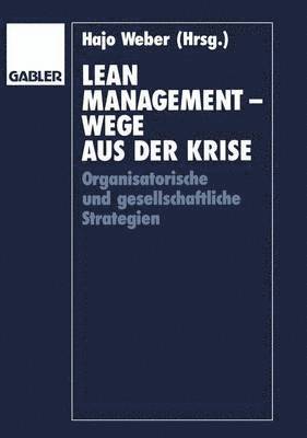 bokomslag Lean Management  Wege aus der Krise