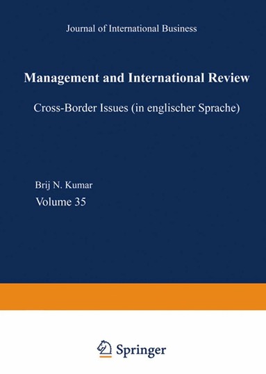 Brij N. Kumar - Euro-Asian Management and Business I, Häftad