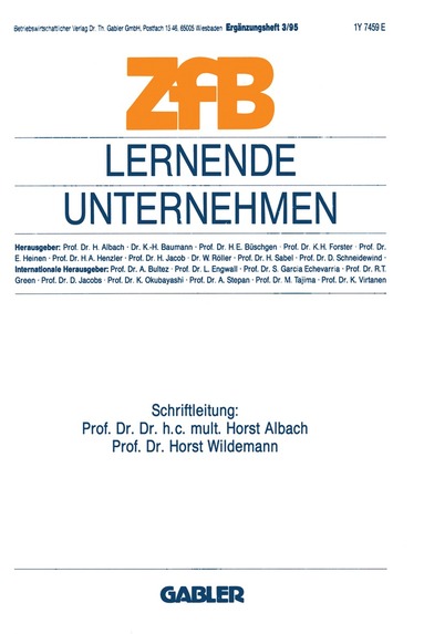 Horst Albach, Horst Wildemann - Lernende Unternehmen, Häftad