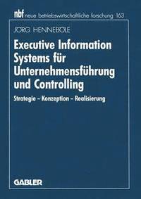 bokomslag Executive Information Systems fr Unternehmensfhrung und Controlling