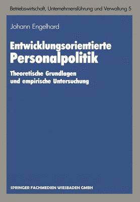 bokomslag Entwicklungsorientierte Personalpolitik