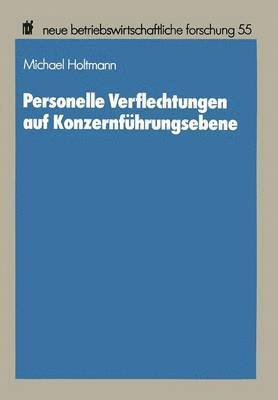 bokomslag Personelle Verflechtungen auf Konzernfhrungsebene