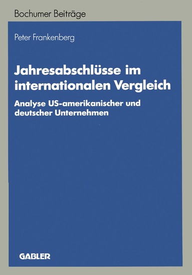 Peter Frankenberg - Jahresabschlüsse im internationalen Vergleich, Häftad