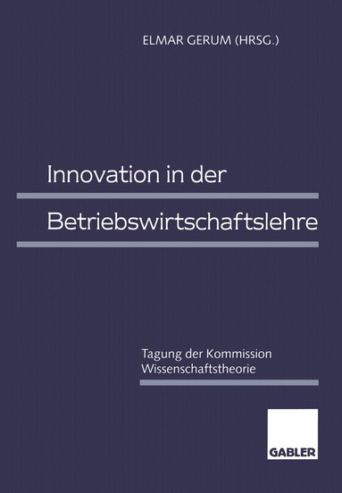 bokomslag Innovation in der Betriebswirtschaftslehre