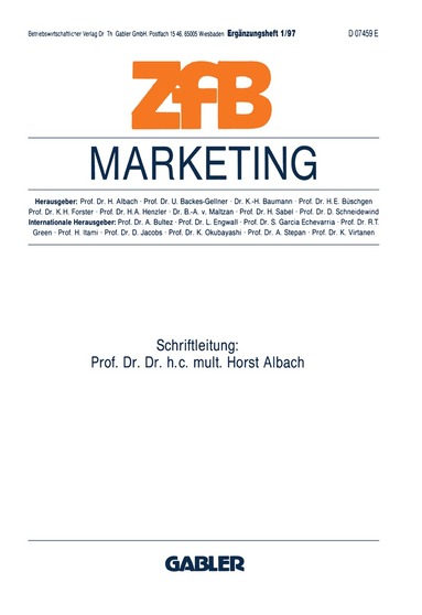 Horst Albach, Horst Albach - Marketing, Häftad