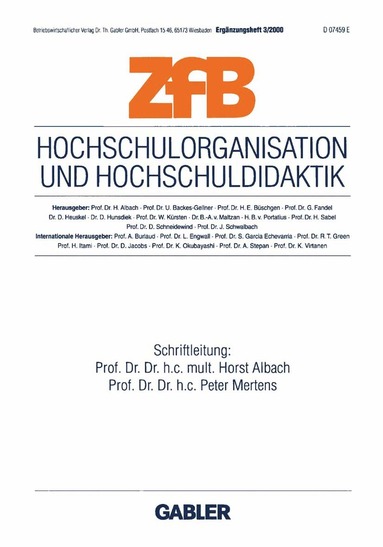 bokomslag Hochschulorganisation und Hochschuldidaktik