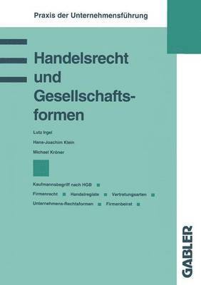 bokomslag Handelsrecht und Gesellschaftsformen