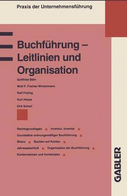 bokomslag Buchfhrung  Leitlinien und Organisation