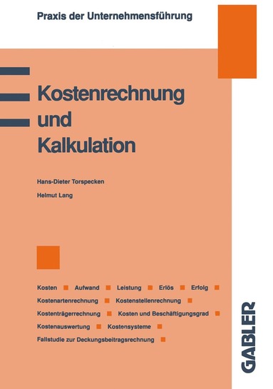 bokomslag Kostenrechnung und Kalkulation