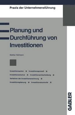 Planung und Durchfhrung von Investitionen 1