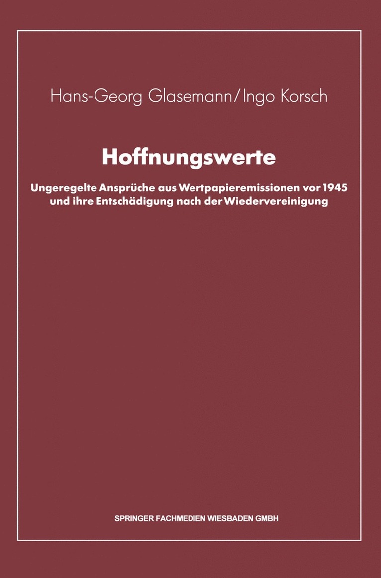 Hoffnungswerte