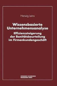 bokomslag Wissensbasierte Unternehmensanalyse