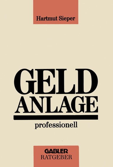 bokomslag Geldanlage professionell