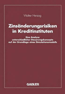 bokomslag Zinsnderungsrisiken in Kreditinstituten