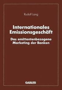 bokomslag Internationales Emissionsgeschft