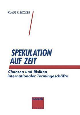 bokomslag Spekulation auf Zeit