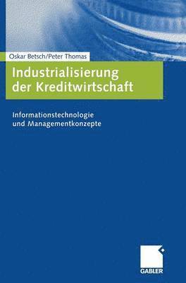 Industrialisierung der Kreditwirtschaft 1