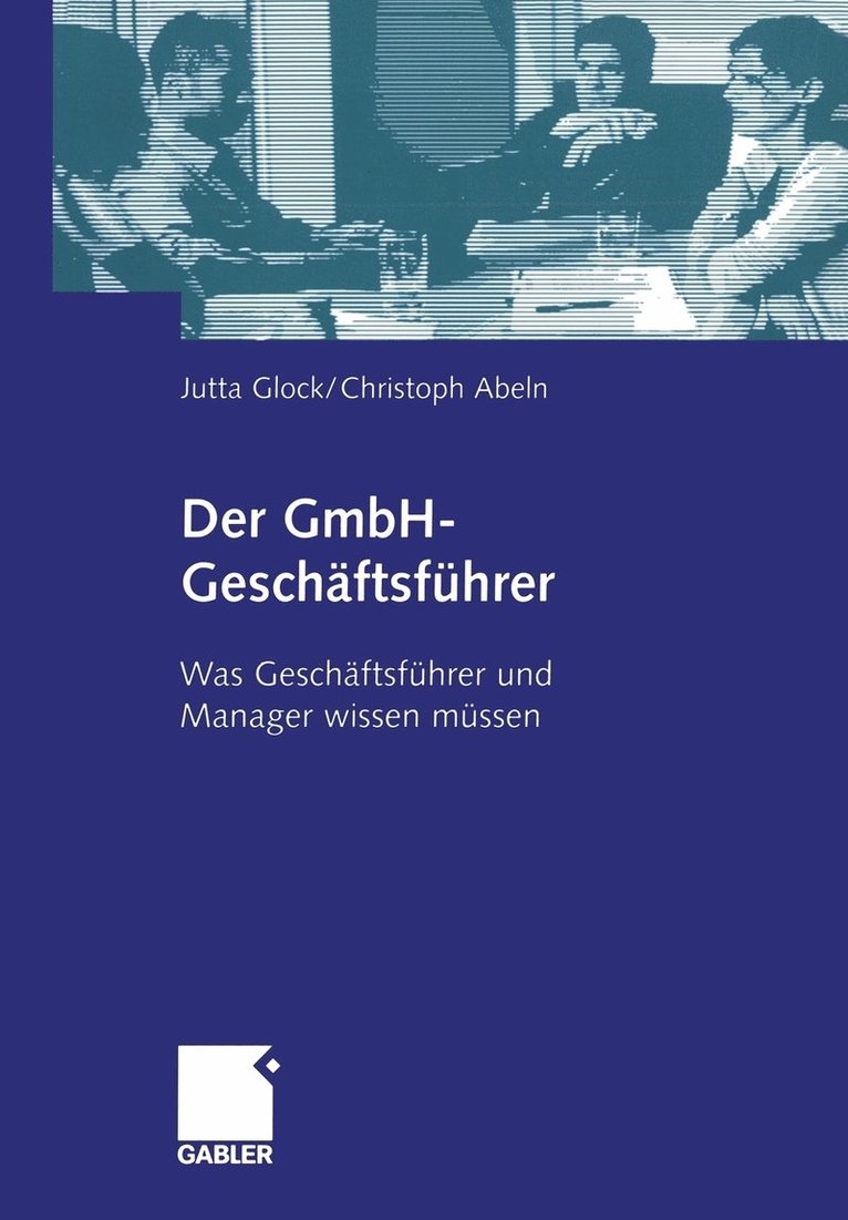 Der GmbH-Geschftsfhrer 1