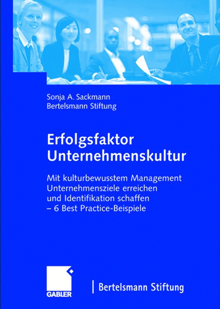 Sonja Sackmann, Bertelsmann Stiftung - Erfolgsfaktor Unternehmenskultur, Inbunden