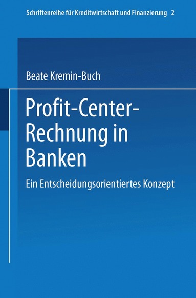 bokomslag Profit Center-Rechnung in Banken